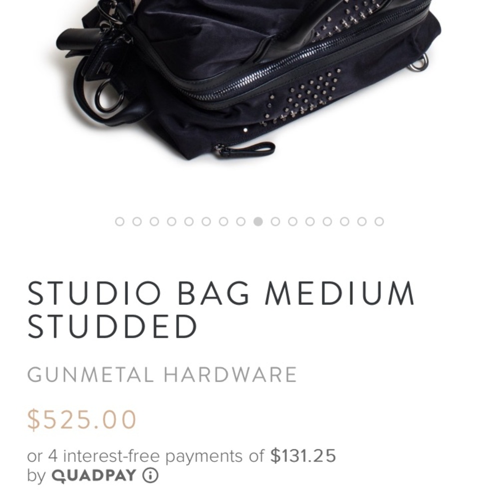 LIKE NEW Caraa Studded Studio Bag - Picture 8 of 8